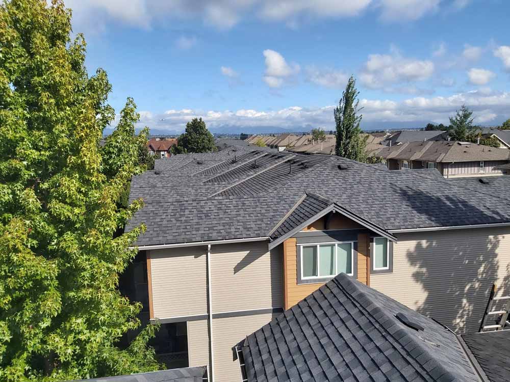 High-quality roofing materials used in West Vancouver.
